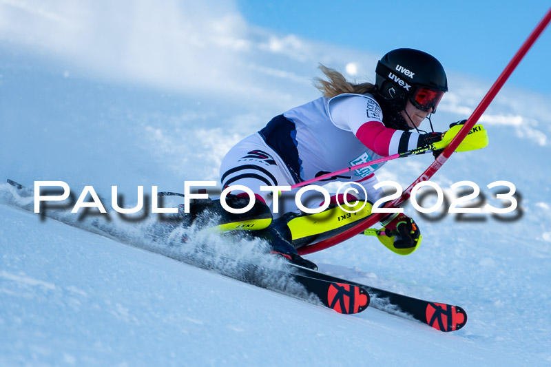 FIS Slalom Damen, Bay. Jugendmeisterschaft, 12.02.2023