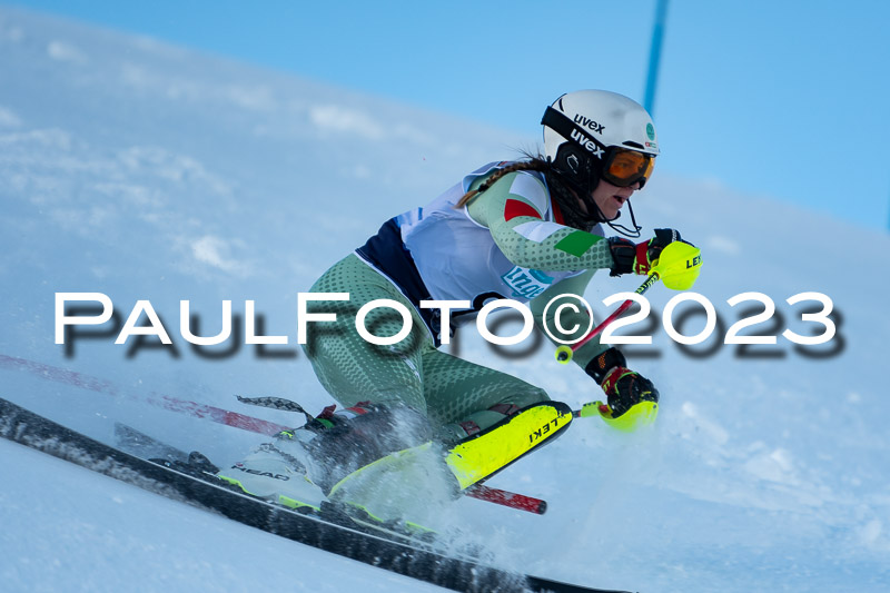 FIS Slalom Damen, Bay. Jugendmeisterschaft, 12.02.2023