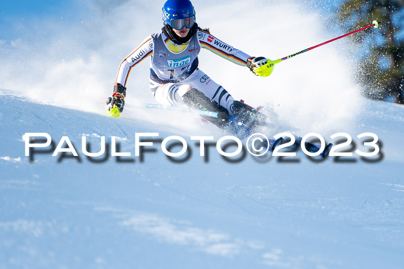 FIS Slalom Damen, Bay. Jugendmeisterschaft, 12.02.2023