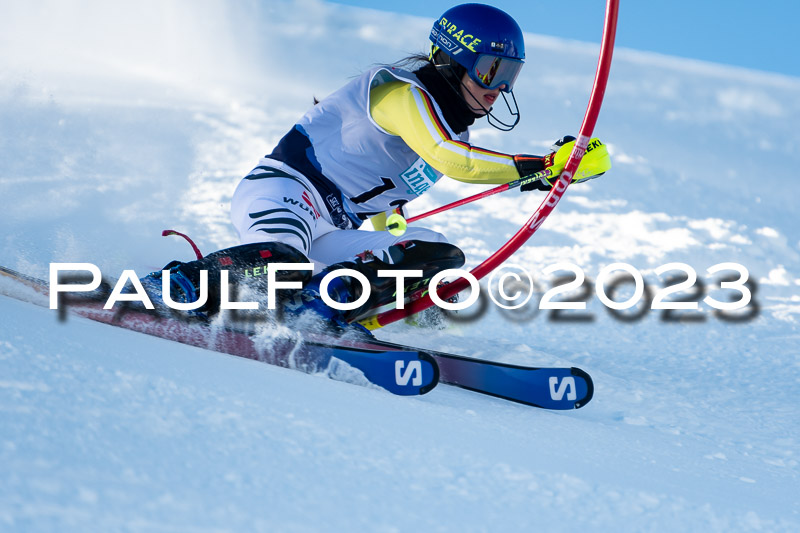 FIS Slalom Damen, Bay. Jugendmeisterschaft, 12.02.2023
