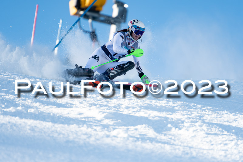 FIS Slalom Damen, Bay. Jugendmeisterschaft, 12.02.2023