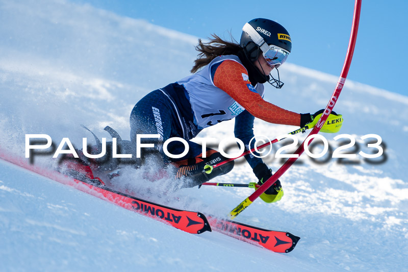 FIS Slalom Damen, Bay. Jugendmeisterschaft, 12.02.2023