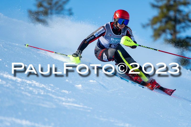 FIS Slalom Damen, Bay. Jugendmeisterschaft, 12.02.2023