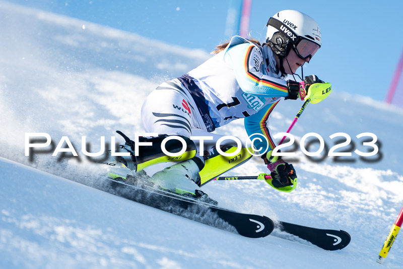 FIS Slalom Damen, Bay. Jugendmeisterschaft, 12.02.2023