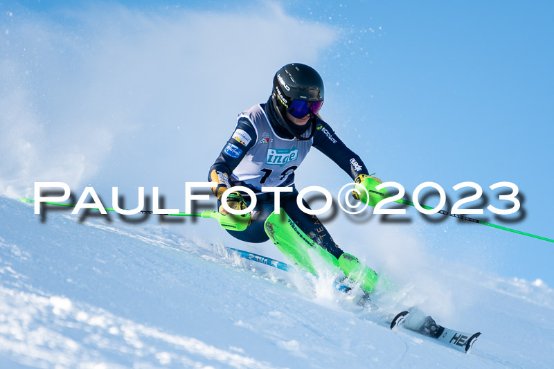 FIS Slalom Damen, Bay. Jugendmeisterschaft, 12.02.2023