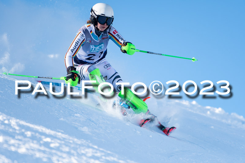FIS Slalom Damen, Bay. Jugendmeisterschaft, 12.02.2023