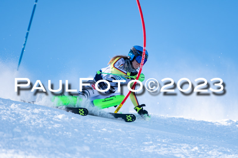FIS Slalom Damen, Bay. Jugendmeisterschaft, 12.02.2023