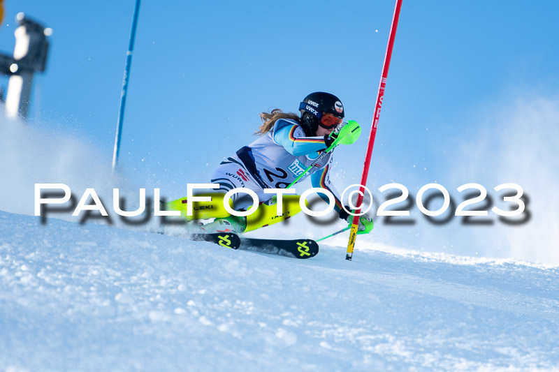 FIS Slalom Damen, Bay. Jugendmeisterschaft, 12.02.2023