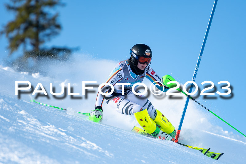 FIS Slalom Damen, Bay. Jugendmeisterschaft, 12.02.2023