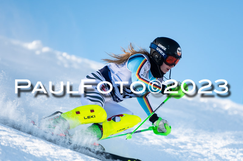 FIS Slalom Damen, Bay. Jugendmeisterschaft, 12.02.2023