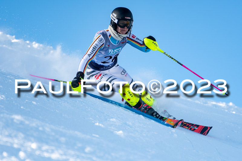 FIS Slalom Damen, Bay. Jugendmeisterschaft, 12.02.2023