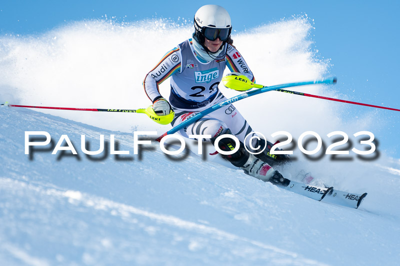 FIS Slalom Damen, Bay. Jugendmeisterschaft, 12.02.2023