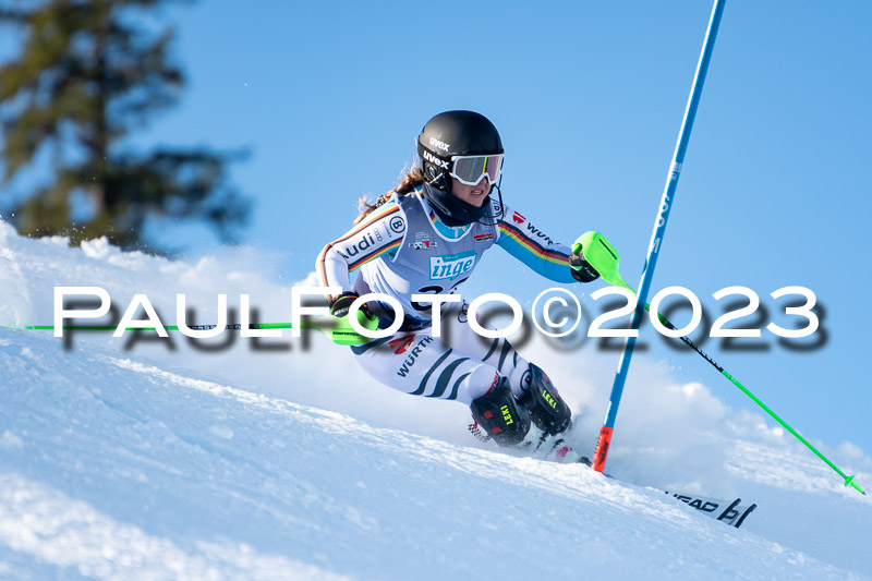 FIS Slalom Damen, Bay. Jugendmeisterschaft, 12.02.2023