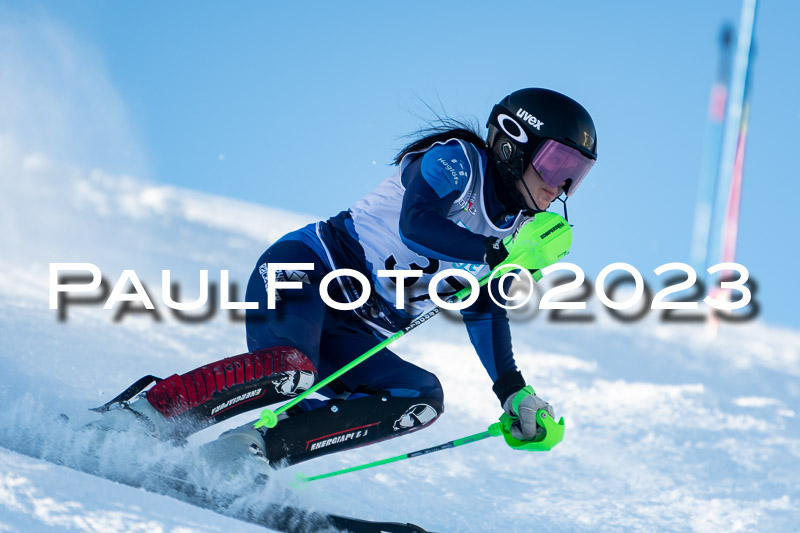 FIS Slalom Damen, Bay. Jugendmeisterschaft, 12.02.2023