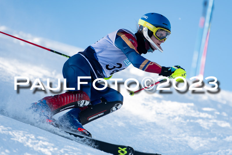 FIS Slalom Damen, Bay. Jugendmeisterschaft, 12.02.2023