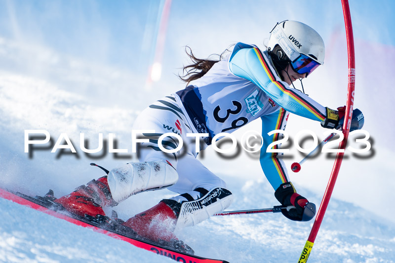 FIS Slalom Damen, Bay. Jugendmeisterschaft, 12.02.2023