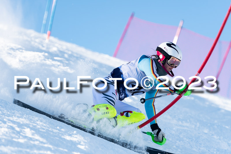 FIS Slalom Damen, Bay. Jugendmeisterschaft, 12.02.2023