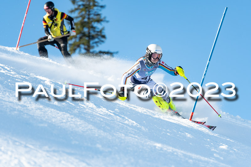 FIS Slalom Damen, Bay. Jugendmeisterschaft, 12.02.2023