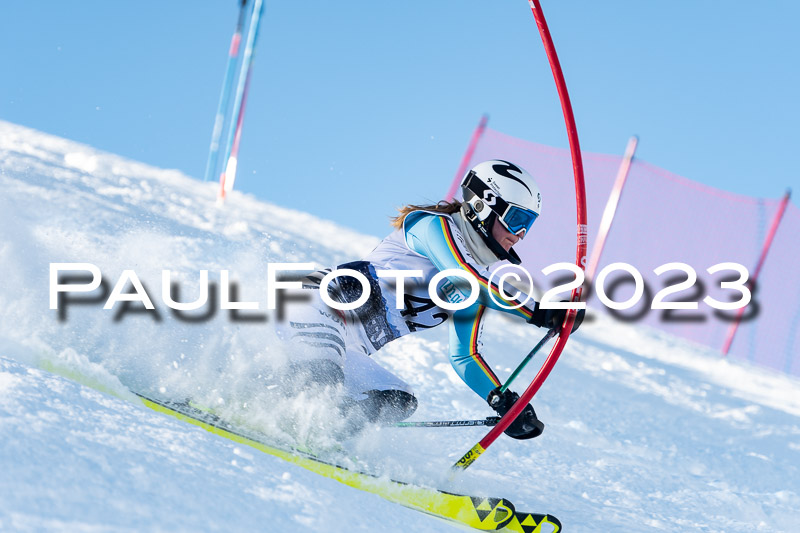 FIS Slalom Damen, Bay. Jugendmeisterschaft, 12.02.2023