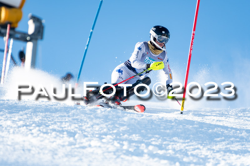 FIS Slalom Damen, Bay. Jugendmeisterschaft, 12.02.2023
