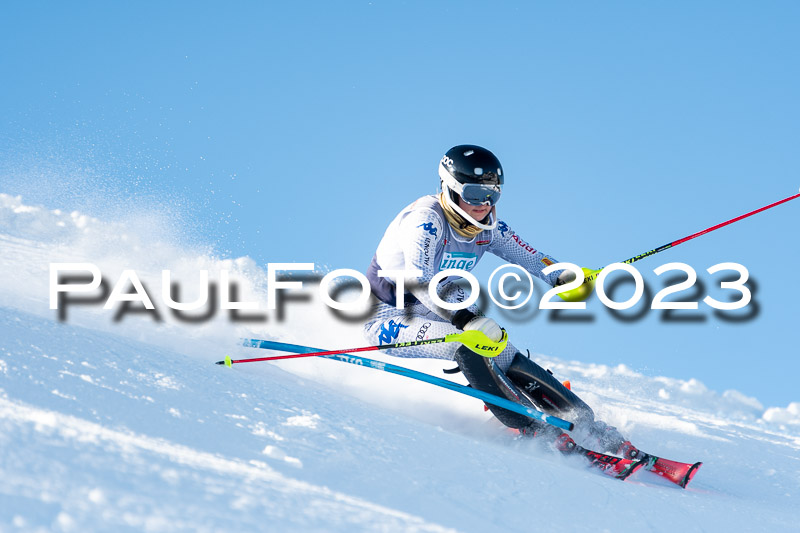 FIS Slalom Damen, Bay. Jugendmeisterschaft, 12.02.2023