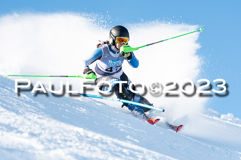 FIS Slalom Damen, Bay. Jugendmeisterschaft, 12.02.2023