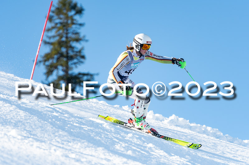 FIS Slalom Damen, Bay. Jugendmeisterschaft, 12.02.2023