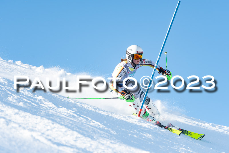 FIS Slalom Damen, Bay. Jugendmeisterschaft, 12.02.2023