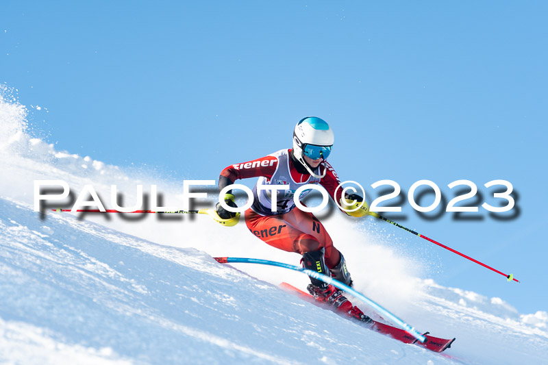 FIS Slalom Damen, Bay. Jugendmeisterschaft, 12.02.2023