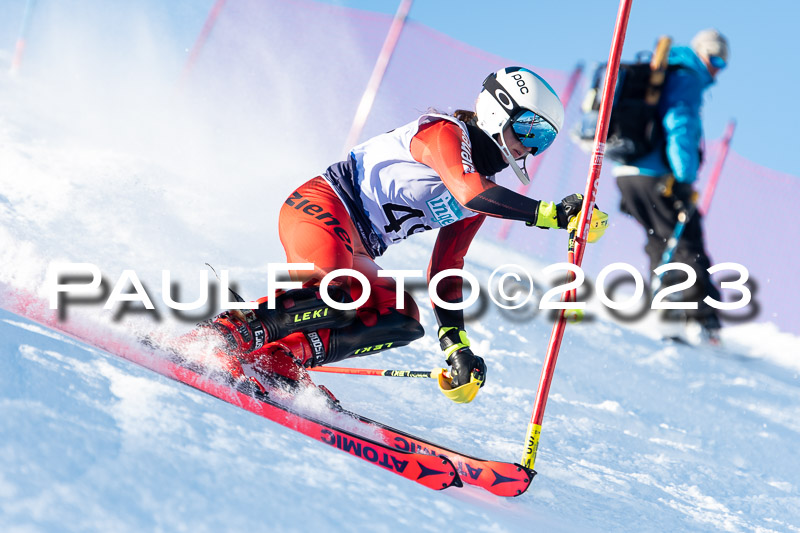 FIS Slalom Damen, Bay. Jugendmeisterschaft, 12.02.2023