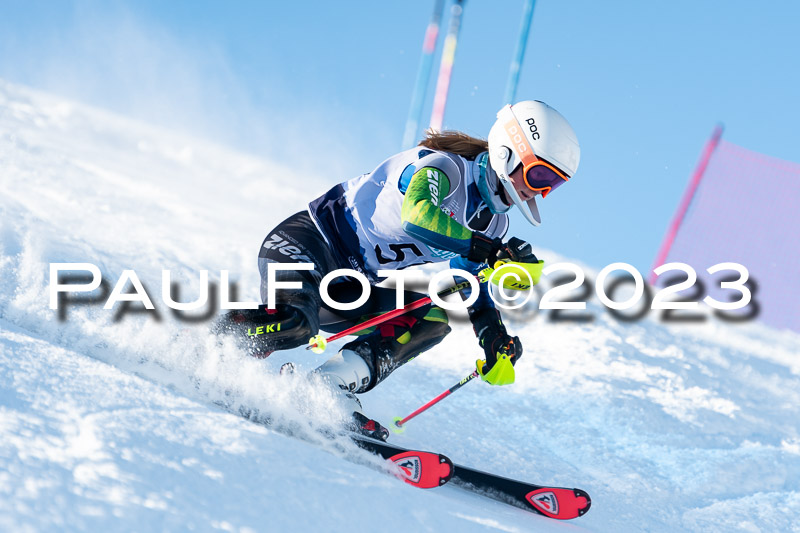 FIS Slalom Damen, Bay. Jugendmeisterschaft, 12.02.2023