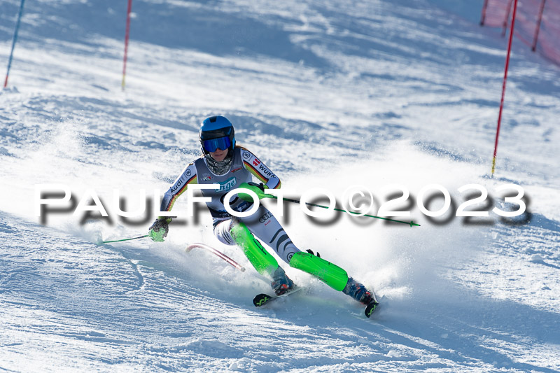 FIS Slalom Damen, Bay. Jugendmeisterschaft, 12.02.2023