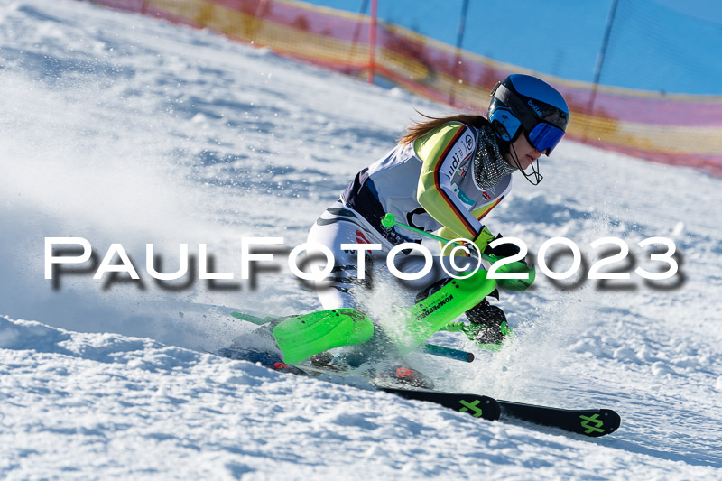 FIS Slalom Damen, Bay. Jugendmeisterschaft, 12.02.2023