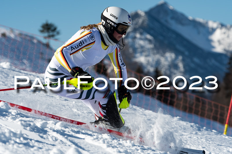 FIS Slalom Damen, Bay. Jugendmeisterschaft, 12.02.2023