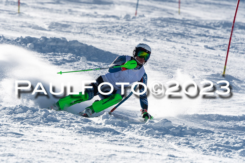 FIS Slalom Damen, Bay. Jugendmeisterschaft, 12.02.2023