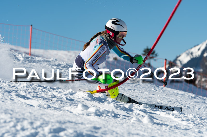 FIS Slalom Damen, Bay. Jugendmeisterschaft, 12.02.2023