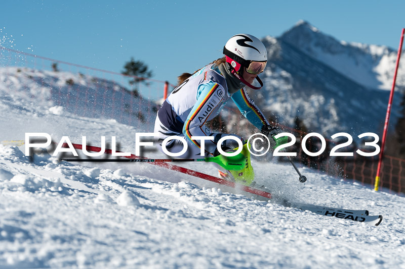 FIS Slalom Damen, Bay. Jugendmeisterschaft, 12.02.2023