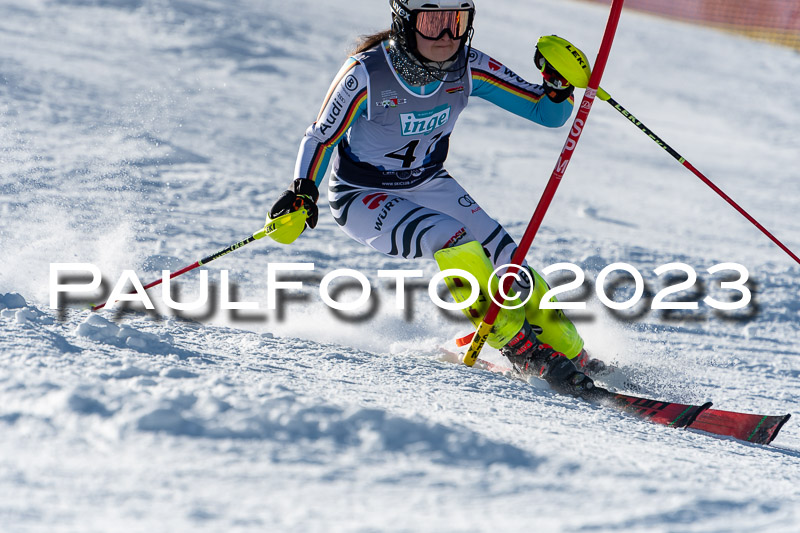FIS Slalom Damen, Bay. Jugendmeisterschaft, 12.02.2023