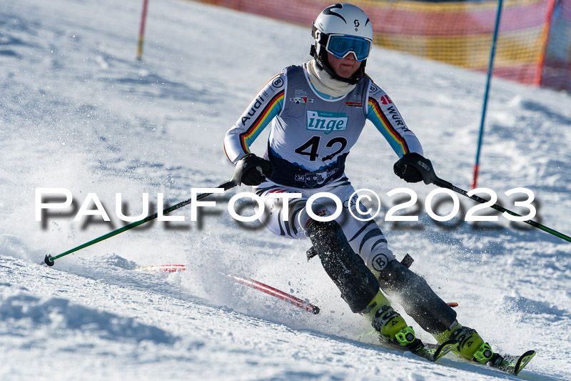 FIS Slalom Damen, Bay. Jugendmeisterschaft, 12.02.2023