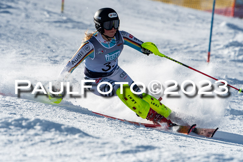 FIS Slalom Damen, Bay. Jugendmeisterschaft, 12.02.2023