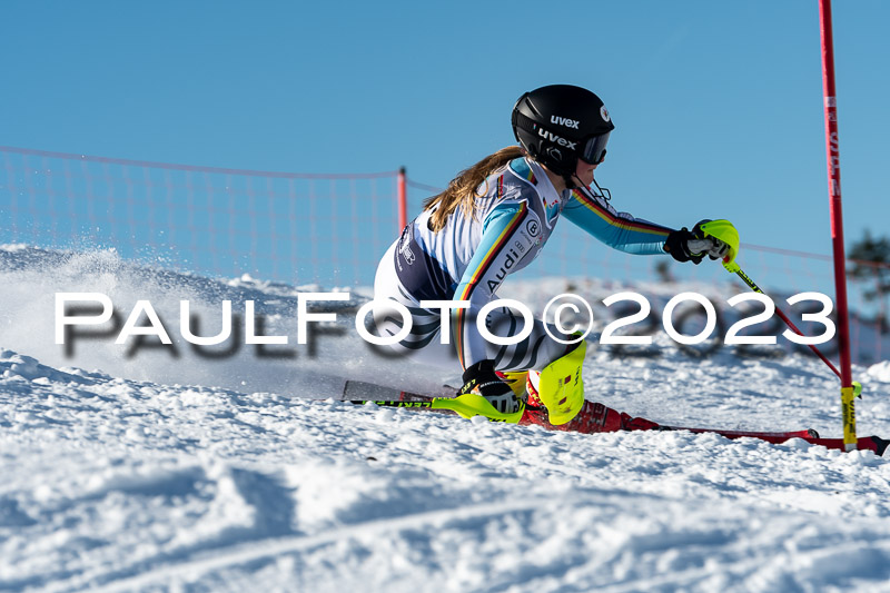 FIS Slalom Damen, Bay. Jugendmeisterschaft, 12.02.2023