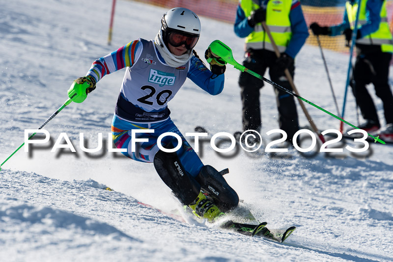 FIS Slalom Damen, Bay. Jugendmeisterschaft, 12.02.2023