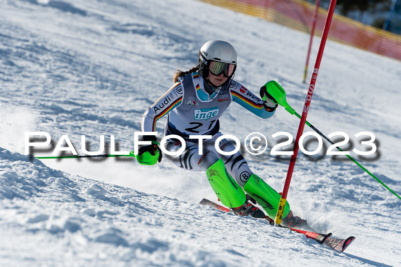 FIS Slalom Damen, Bay. Jugendmeisterschaft, 12.02.2023