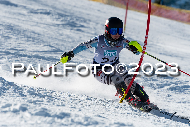 FIS Slalom Damen, Bay. Jugendmeisterschaft, 12.02.2023