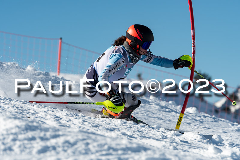 FIS Slalom Damen, Bay. Jugendmeisterschaft, 12.02.2023