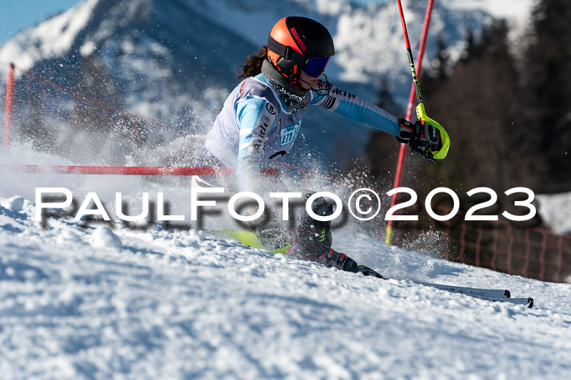 FIS Slalom Damen, Bay. Jugendmeisterschaft, 12.02.2023