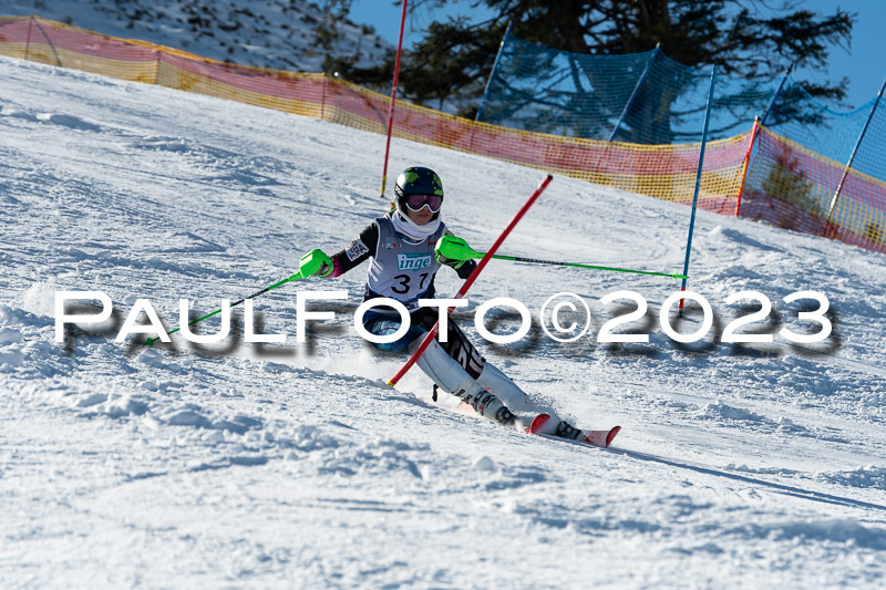 FIS Slalom Damen, Bay. Jugendmeisterschaft, 12.02.2023