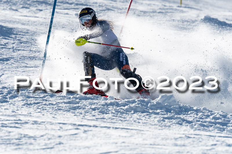 FIS Slalom Damen, Bay. Jugendmeisterschaft, 12.02.2023