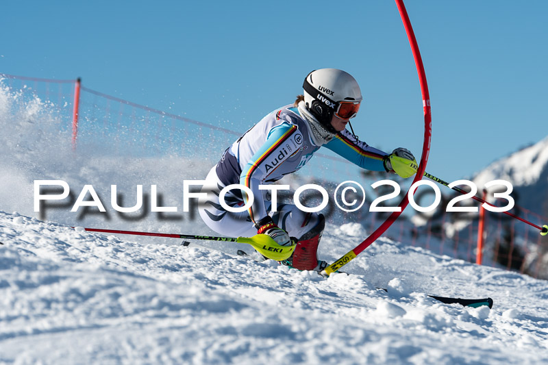 FIS Slalom Damen, Bay. Jugendmeisterschaft, 12.02.2023