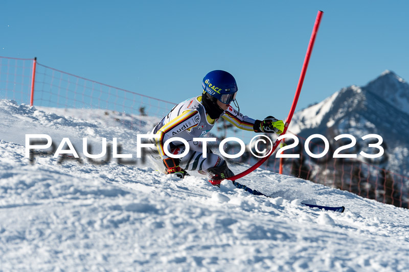 FIS Slalom Damen, Bay. Jugendmeisterschaft, 12.02.2023